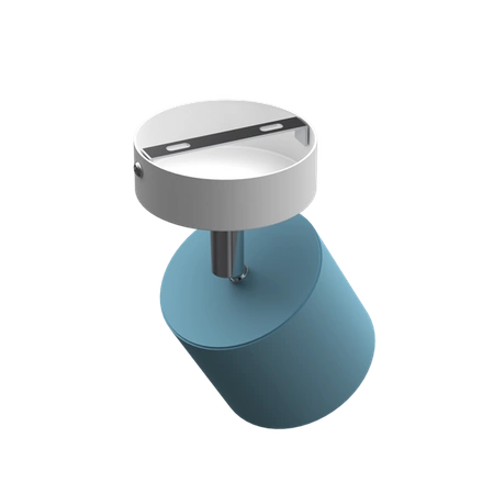 Kinkiet DIXIE BLUE/WHITE 1xGX53