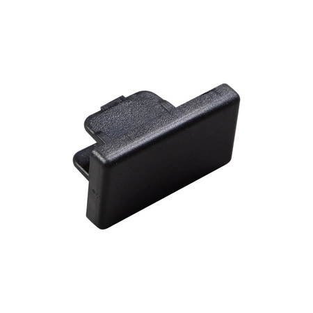 Zasilanie + Zaślepka Do Szynoprzewodu Czarny 1-Obwodowy