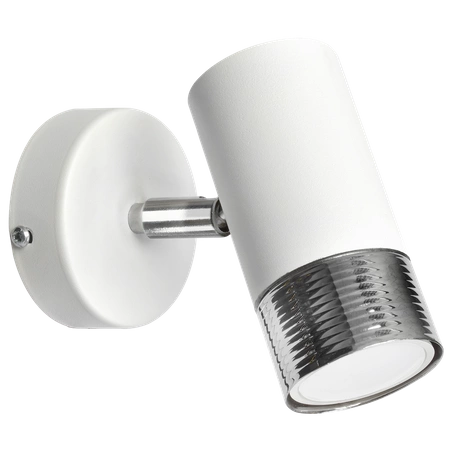 Nowoczesny kinkiet DANI WHITE/CHROME 1xGU10 MLP6225