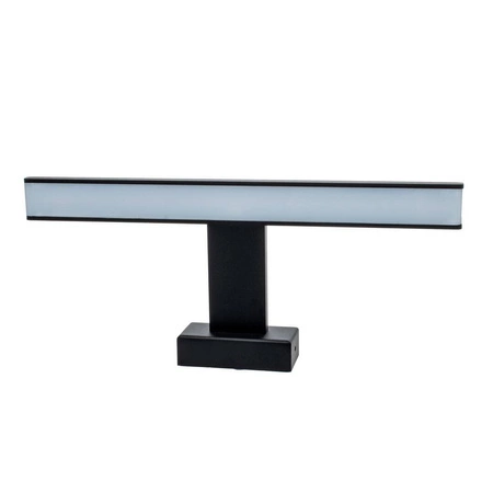 Kinkiet nad lustro czarny SHINE 30cm