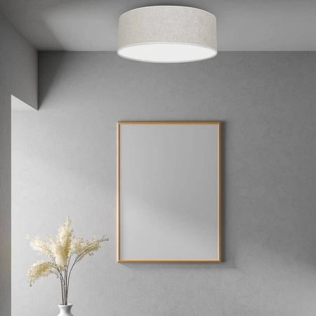 Lampa sufitowa LINO, MLP7499, 50 cm, biały/szary, 3x60W E27