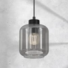 Lampa wisząca SOMBRA SMOKED, MLP8373, czarny/dymiony, 1x60W E27