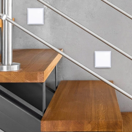 Oprawa schodowa EVO WHITE, 0,6W LED, barwa neutralna 4000K, EKS6928