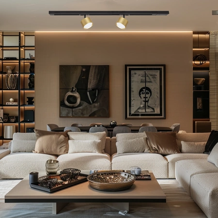 Oprawa Cyklop Track Złoty 1xGx53