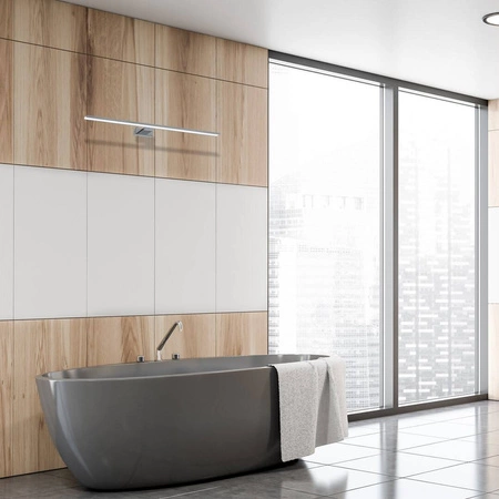 Kinkiet do łazienki SHINE 15W LED 80cm chrom