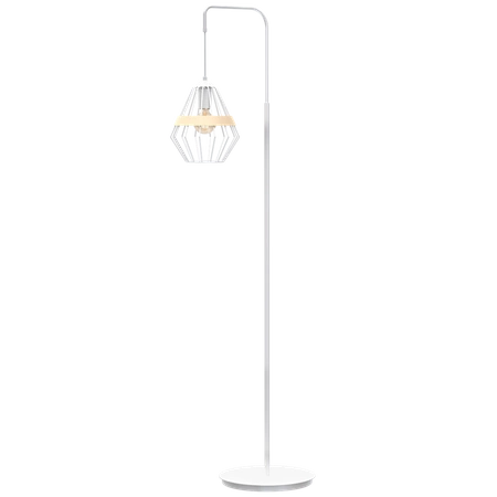 Lampa stojąca podłogowa INDUSTRIALNA CLIFF WHITE 1xE27 MLP5522