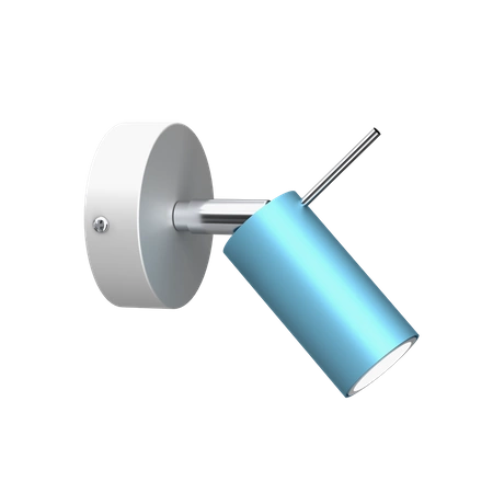 Kinkiet PRESTON BLUE/WHITE 1x mini GU10