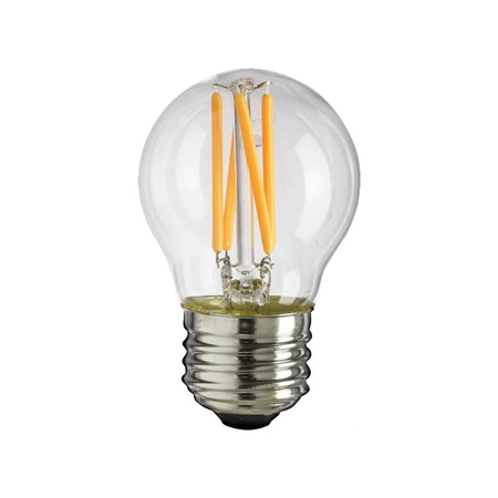 Żarówka ozdobna FILAMENT LED 4W E27 G45 barwa neutralna 4000K EKZF0957