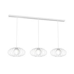 Lampa Wisząca KRONOS WHITE 3xE14