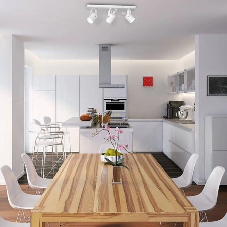 Nowoczesna lampa sufitowa PICO WHITE 3xGU10 MLP991