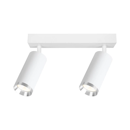 Oprawa Mica Spot Biały + Chrom 2xGU10
