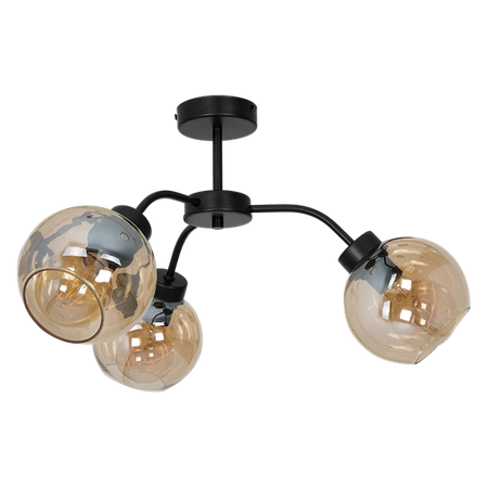 Lampa sufitowa SOFIA AMBER 3xE27