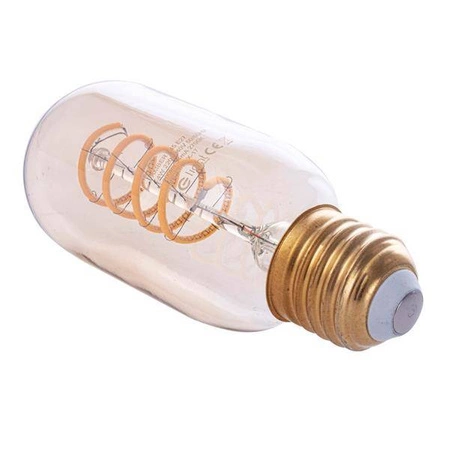 Żarówka FILAMENT LED E27 4W ciepła 2700K T45 spirala podłużna