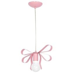 Lampa Wisząca EMMA PINK 1xE27 MLP1039