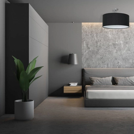 Lampa podsufitowa CASINO BLACK/CHROME 1xE27 ML6379