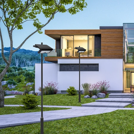 Naświetlacz solarny EPAD, 10W LED, barwa neutralna 4000K, 1150lm, EKO9083