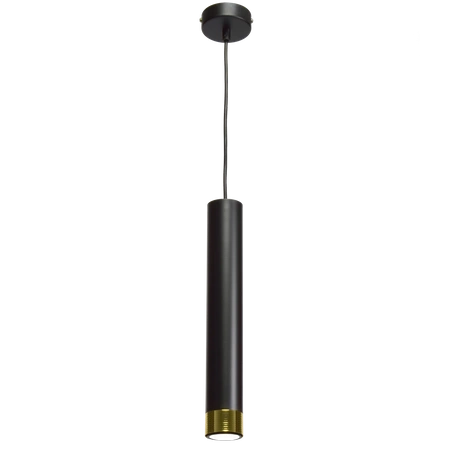 Nowoczesna lampa wisząca DANI BLACK/GOLD 1xGU10 MLP6239