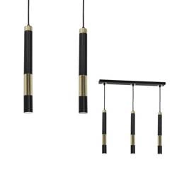 Lampa wisząca DALLAS GOLD 3xGU10 Listwa MLP6547