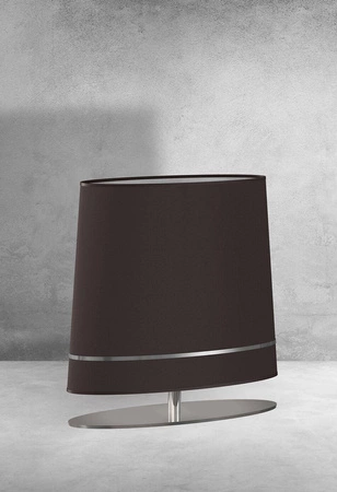 Lampa stołowa BOOTES, srebrny/szary, 1x60W E27, MZ5028