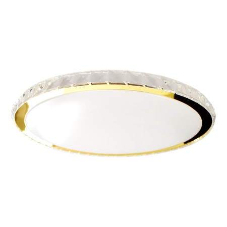Plafon Layla Gold, ML8131, biały/złoty, 50W LED, ściemnialny + pilot