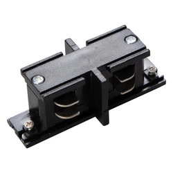 Łącznik Szynoprzewodu Track Czarny 3-Obwodowy Typ: Prosty Mini