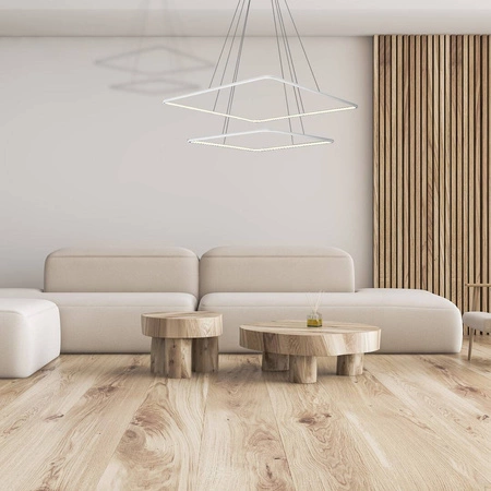 Nowoczesna lampa NIX II LED white 60cm ciepła 3000K