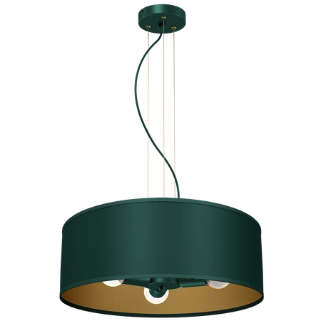 Lampa wisząca VERDE, MLP7879, 50 cm, zielony/złoty, 3x60W E27