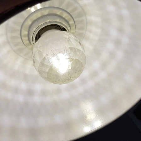 Żarówka LED E27 4,3W neutralna 4000K ozdobna kryształowa kulka