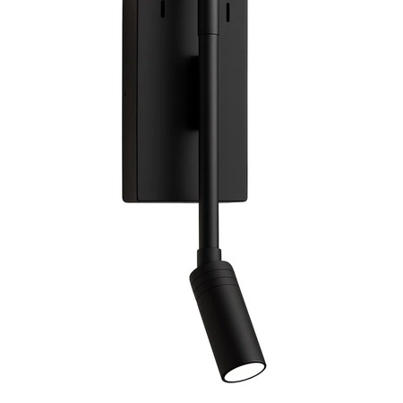 Kinkiet Torch Czarny 6W+3W 4000K