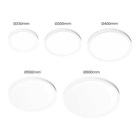 Plafon MAQ 32W 3CCT Biały