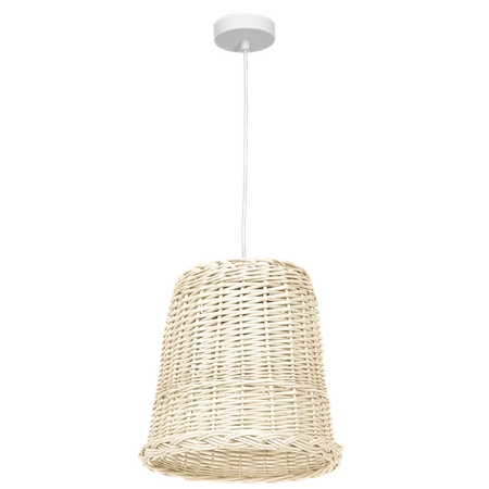 Lampa wisząca VIMINI WHITE 1xE27