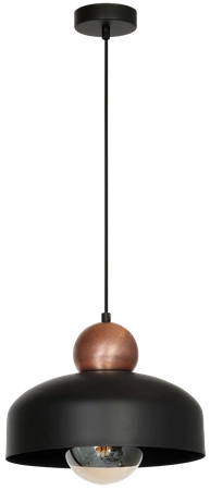 Lampa Wisząca HARALD BLACK 1x27 MLP3772