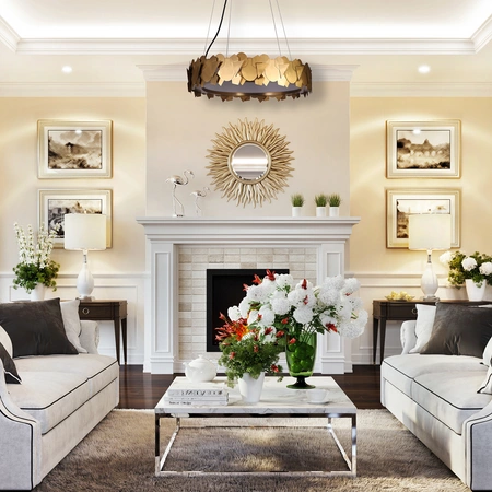 Lampa wisząca SOHO GOLD 24W LED ML6156