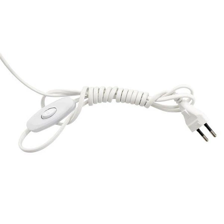 Lampa stojąca INDUSTRIALNA LUPO WHITE/GOLD 1xE27 MLP6268