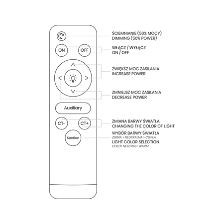 Plafon BUBBLES GOLD 30W Ø390 mm