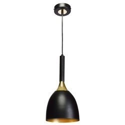 Nowoczesna lampa wisząca CLARK BLACK/GOLD 1xE27 MLP6221