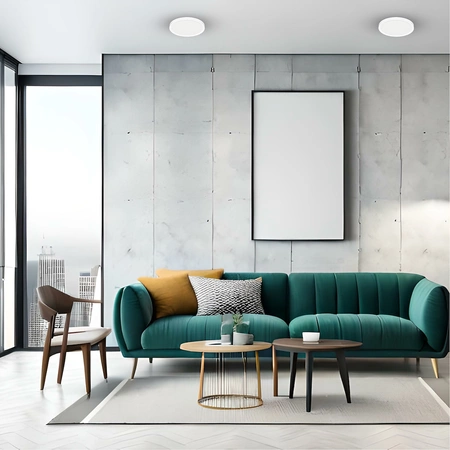 Plafon MAQ 18W 3CCT Biały