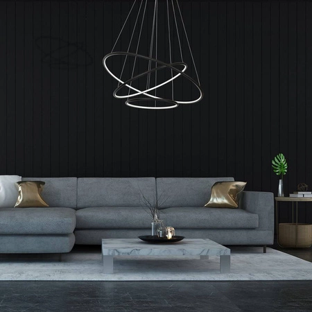 Lampa wisząca ORION BLACK III LED