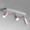 Lampa sufitowa PRESTON PINK/WHITE 3x mini GU10