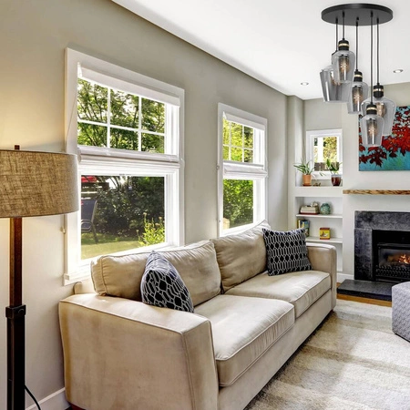 Lampa wisząca koło RICHMOND BLACK / GOLD MLP6542