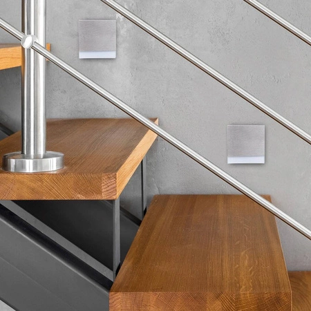 Oprawa schodowa LED 0,6W BERG barwa neutralna 4000K EKS0407