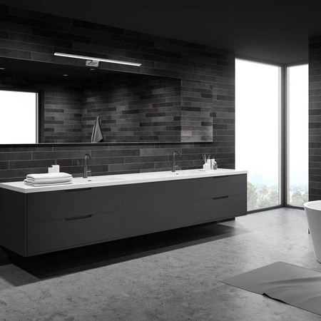 Kinkiet do łazienki SHINE 15W LED 80cm chrom