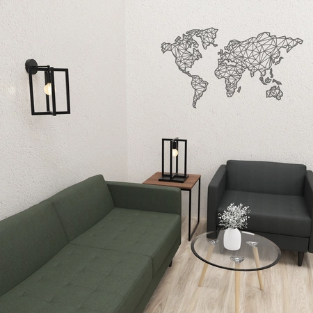 Kinkiet ARNOLD, MLP8561, czarny, 1x60W E27