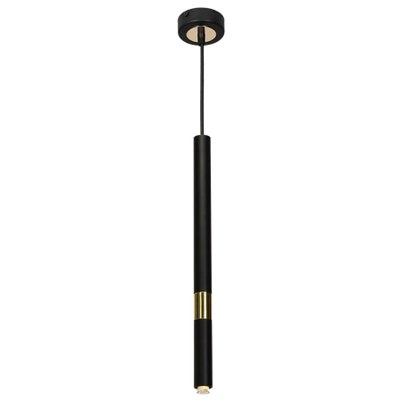 Lampa wisząca MONZA, MLP6333, czarny/złoty, 1x8W G9