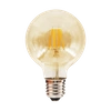 Żarówka Filamentowa LED, E27, G80, 6W, barwa ciepła 2700K, 700lm, Amber