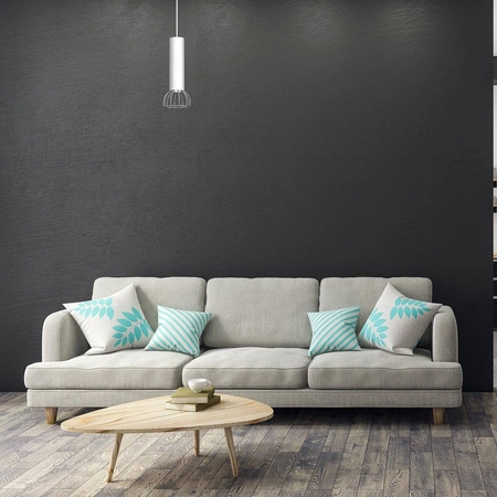 Lampa Wisząca DANTE, MLP7365, biały/chrom, 1x8W LED GU10