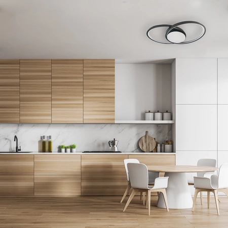 Lampa sufitowa FOCUS, ML6413, czarna, 40W LED, barwa neutralna 4000K