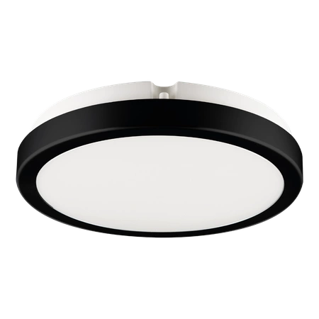 Plafon Vera 18W 4000K Czarny IP65