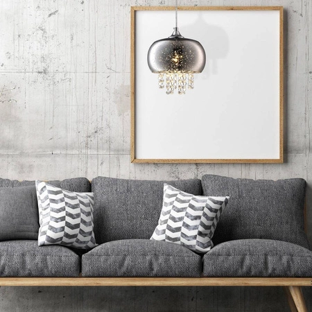 Nowoczesna lampa wisząca STARLIGHT CHROME ML3789