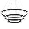 Lampa wisząca GALAXIA, ML8424, czarna, 85W LED, barwa ciepła 3500K